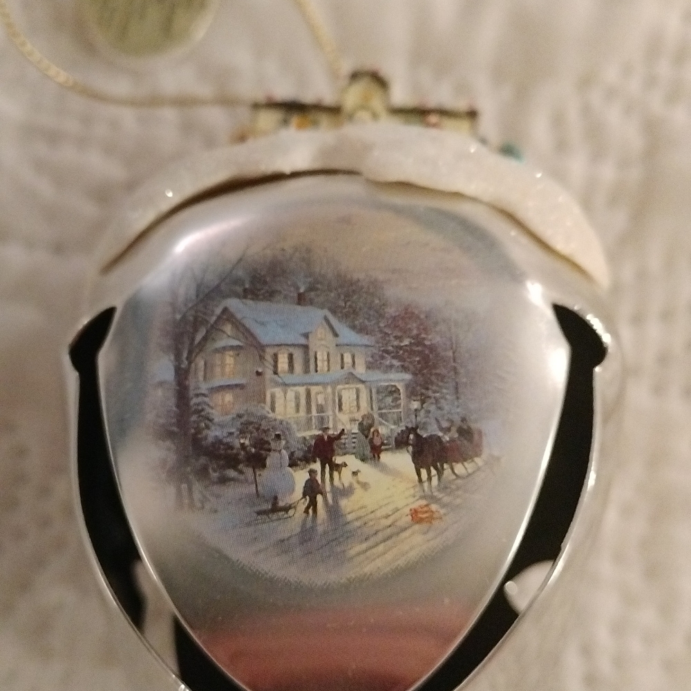 ⚜️ 🎄 Thomas Kinkade 2006 Sleigh Bell Ornaments - Picture 4 of 8